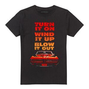 Pontiac Unisex Adult Blow It Out Gto T-Shirt / Black/Red